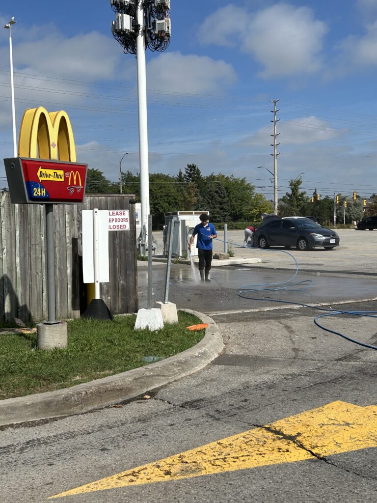 Sanding, pressure washing, exterior cleaning, sealing, commercial cleaning 